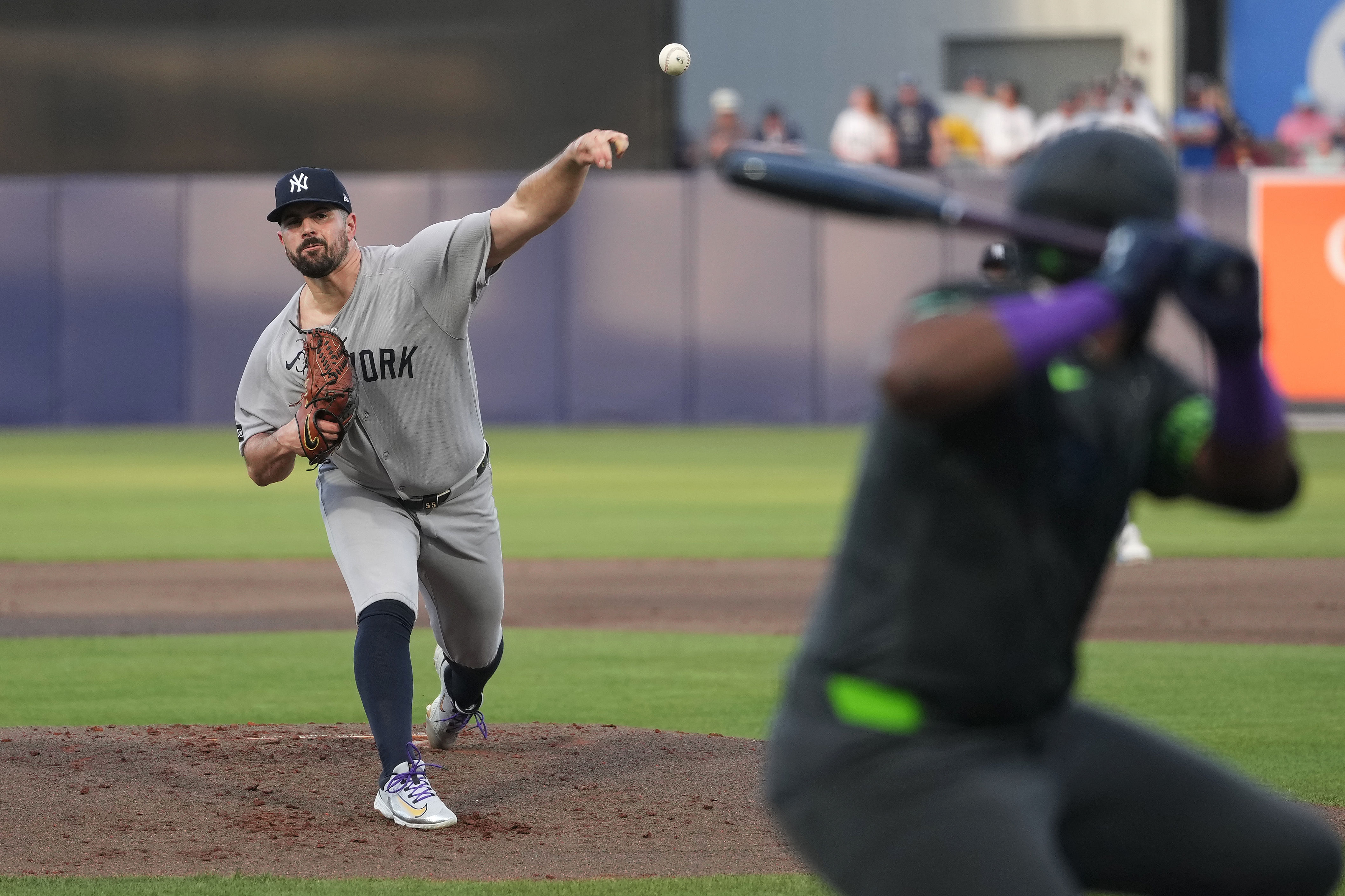 Carlos Rodon might not hit 7 Ks today - Source: Imagn